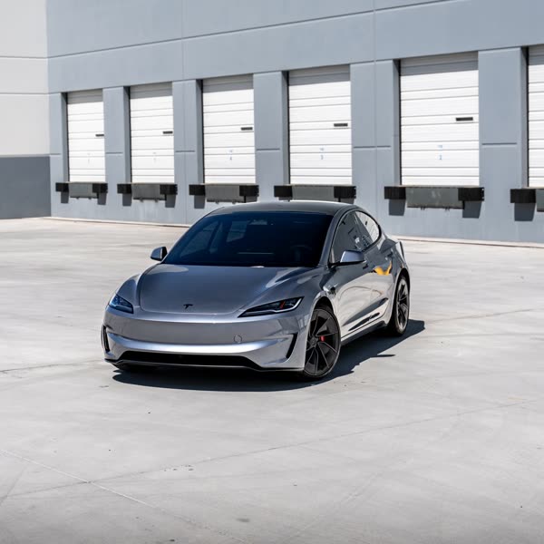 Tesla Model 3 protected with full frontal PPF